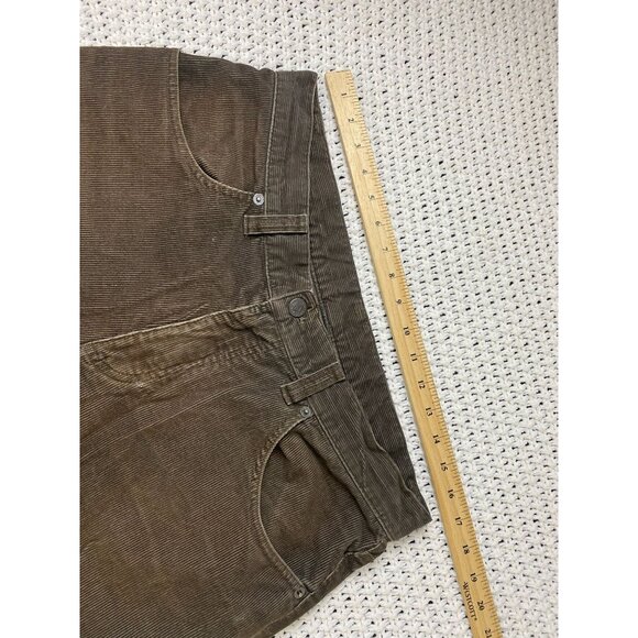 Patagonia Organic Cotton Brown Corduroy Pants Men size 33 Classic 31" - Picture 8 of 16